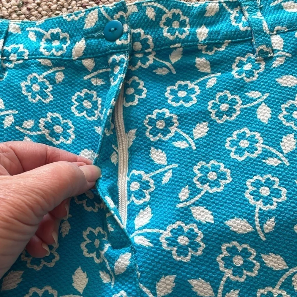 Copper Key Girls Floral Cotton Shorts. Size 14. Vintage. EUC. Y2K